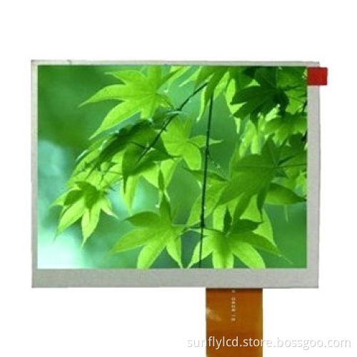 5.6-inch TFT LCD Display, 640x480 LCD, RGB, Measures 126.5 x 100 x 5.7mm
